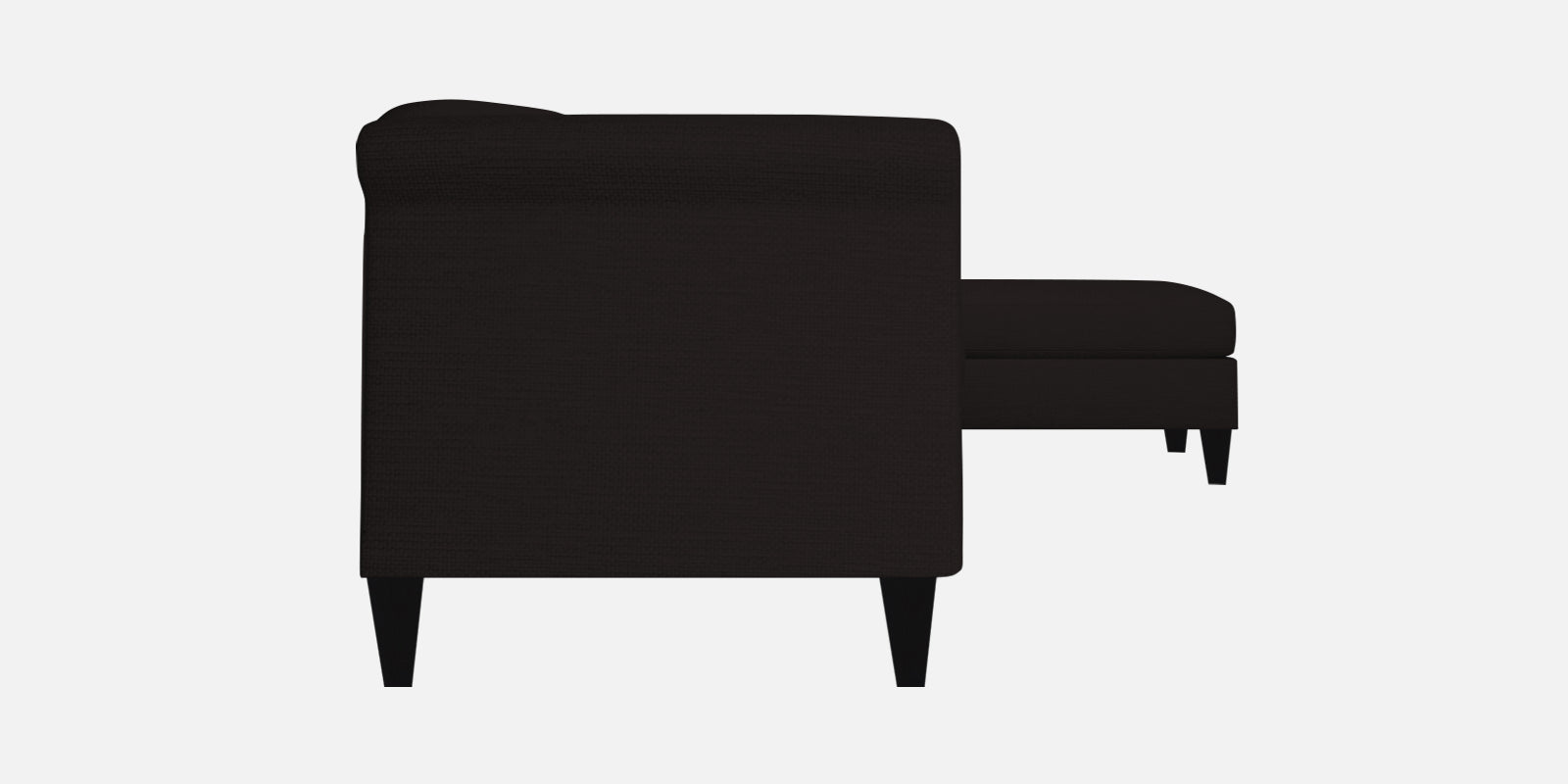Kimber Fabric RHS Sectional Sofa (3+Lounger) In Cara Brown Colour - Febonic Living