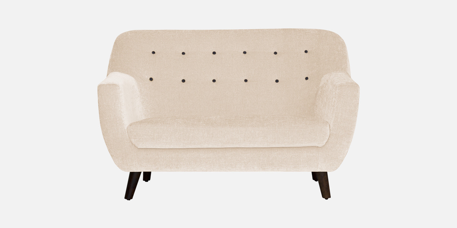 German Fabric 2 Seater Sofa In Woom Beige Colour - Febonic Living