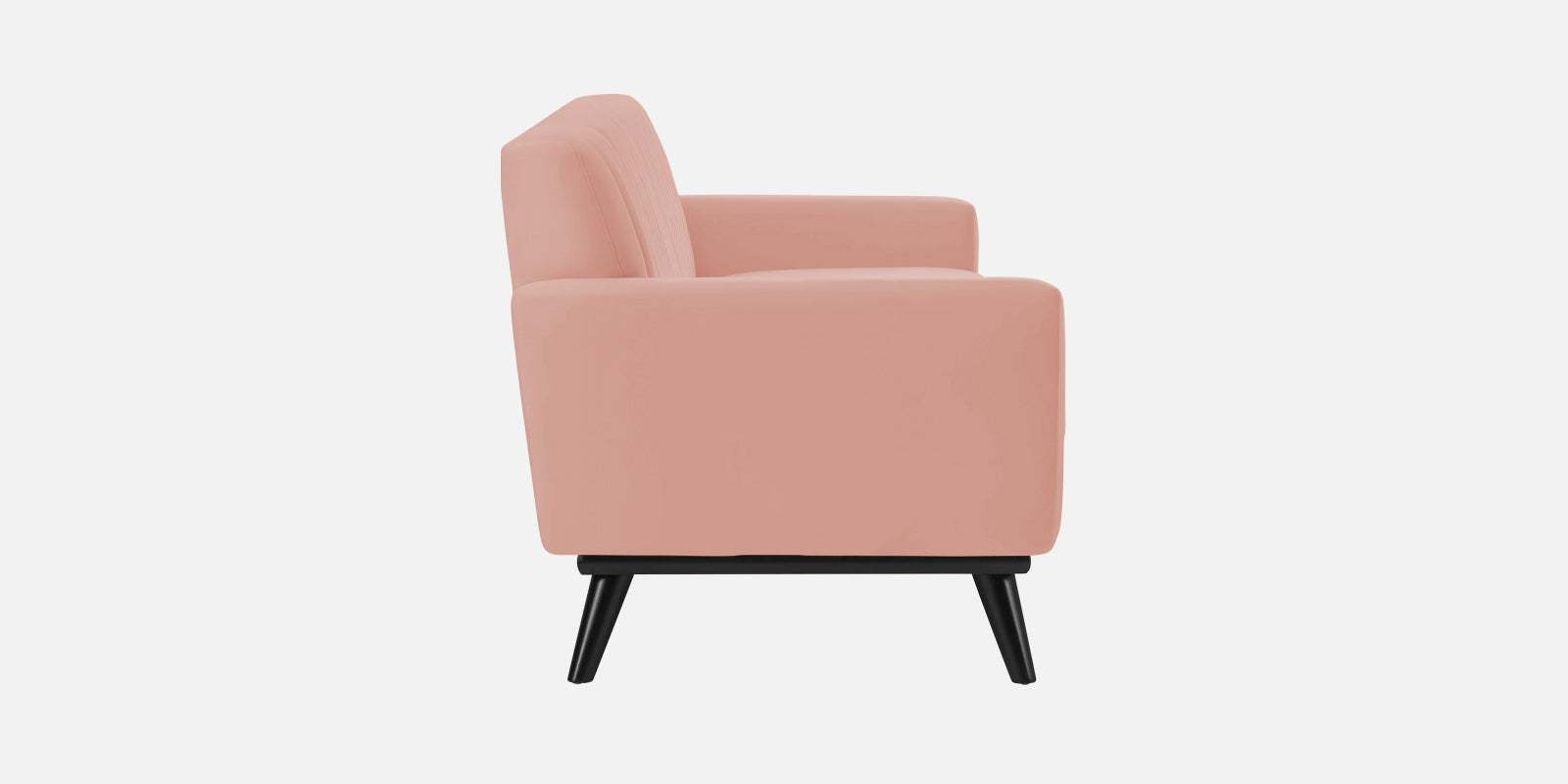 Tucker Velvet 3 Seater Sofa In Blush Pink Colour - Febonic Living