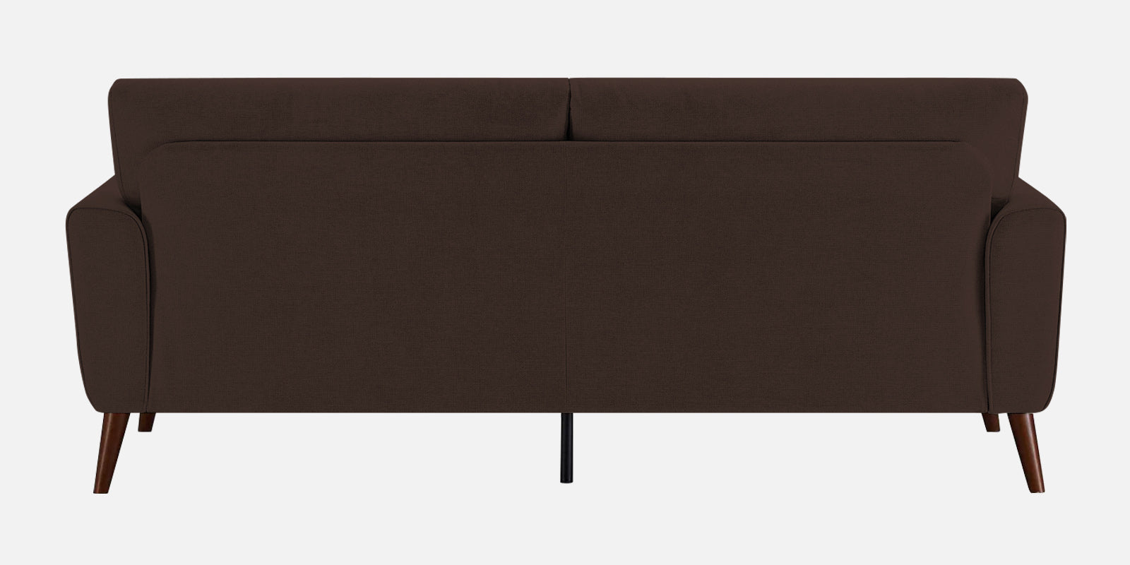 Castro Fabric 3 Seater Sofa In Coffee Brown Colour - Febonic Living