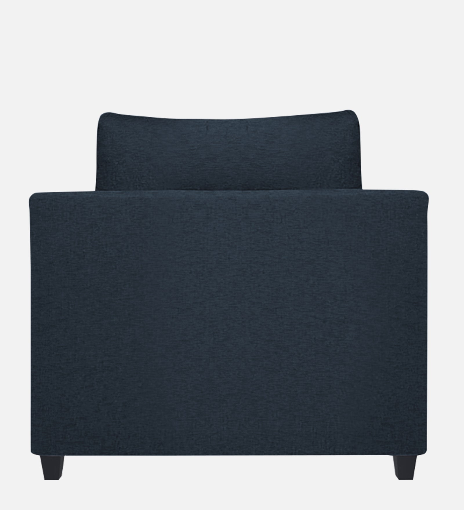 Nuska Fabric 1 Seater Sofa In Denim Blue Colour - Febonic Living