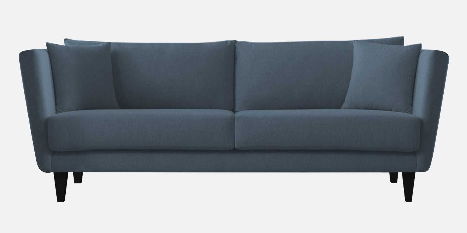 Norway Velvet 3 Seater Sofa In Oxford Blue Colour - Febonic Living