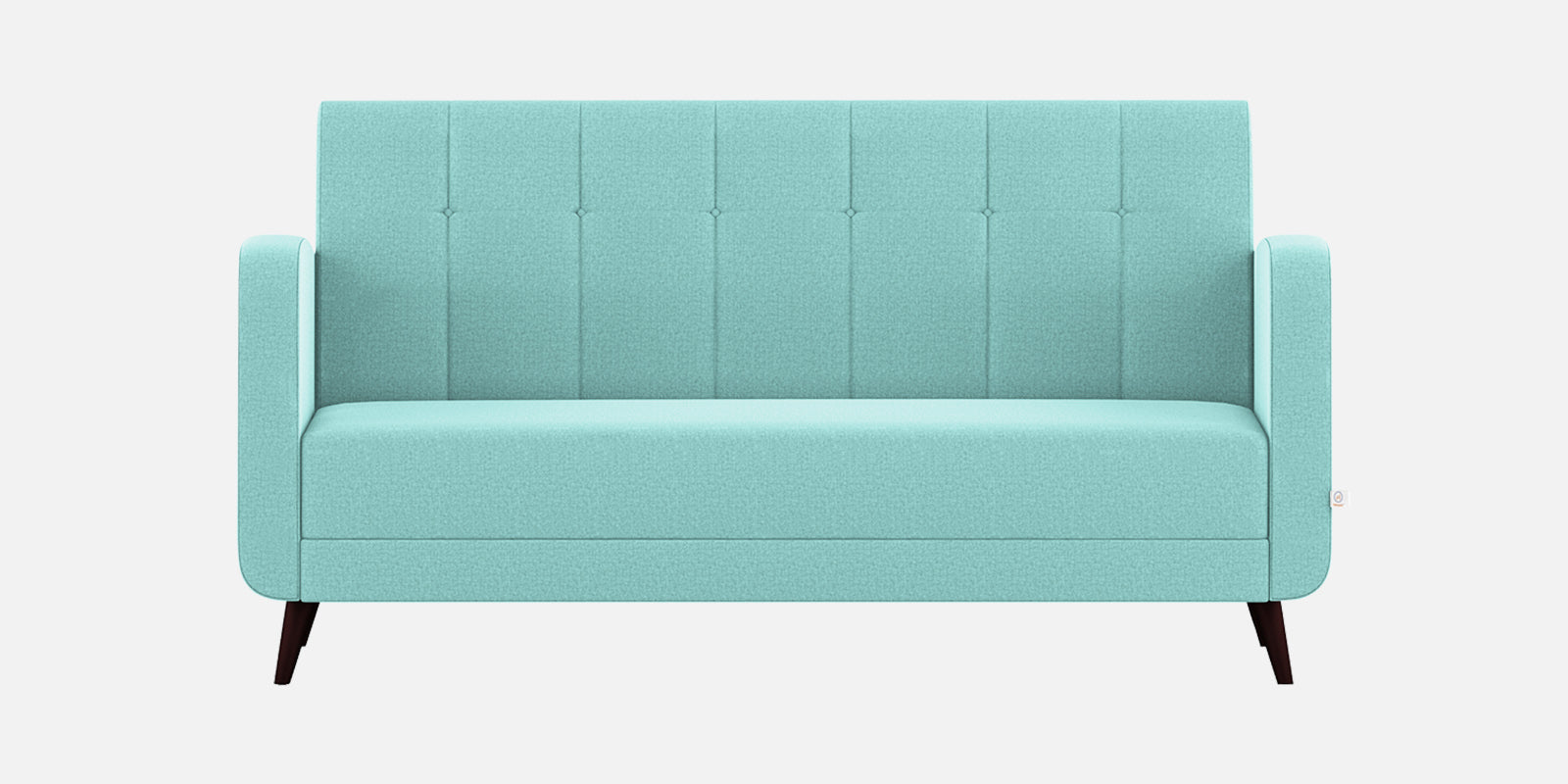 Wiki Velvet 3 Seater Sofa in Barmunda Aqua Colour