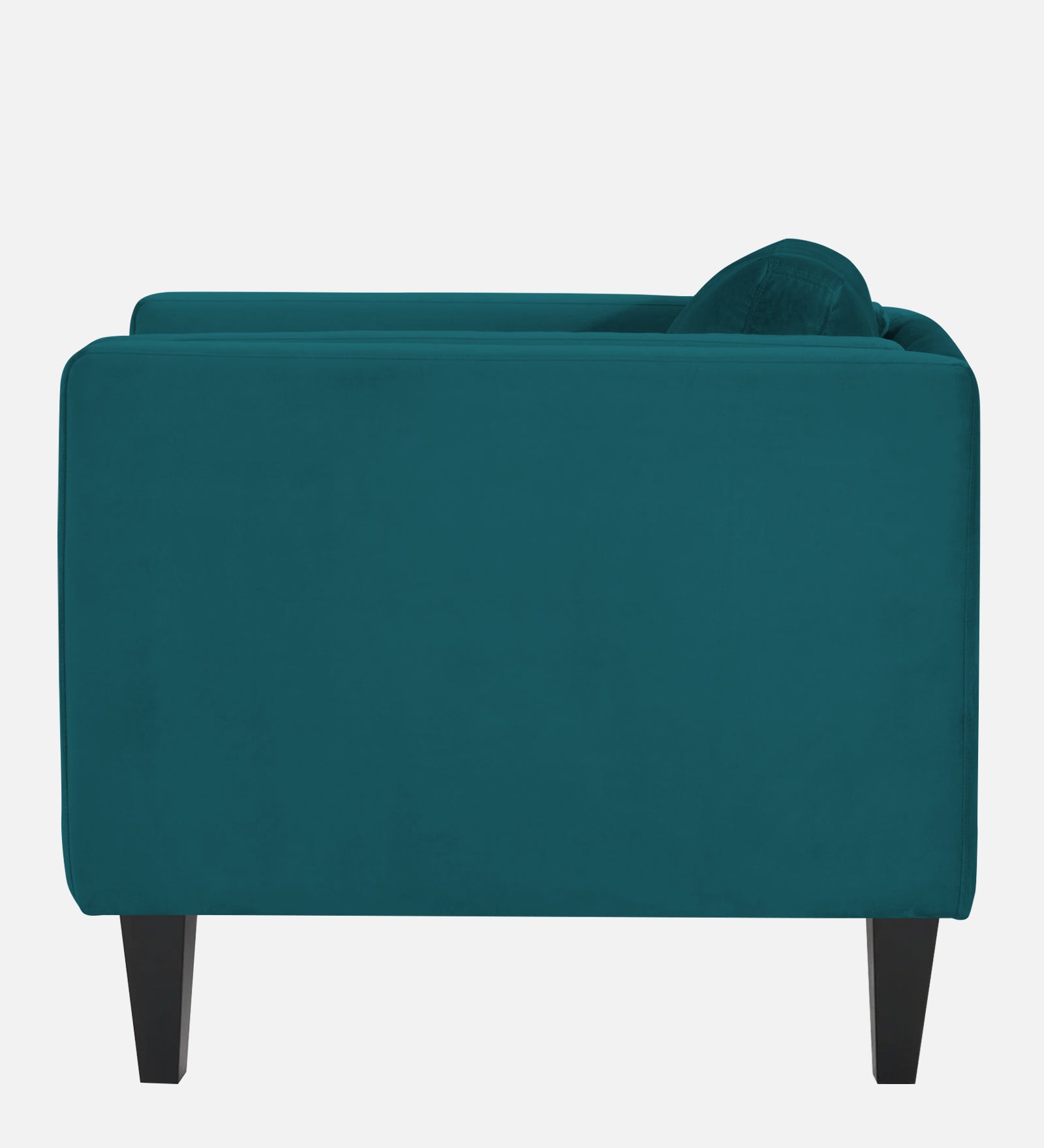 Jasper Velvet 1 Seater Sofa In Pine green Colour - Febonic Living