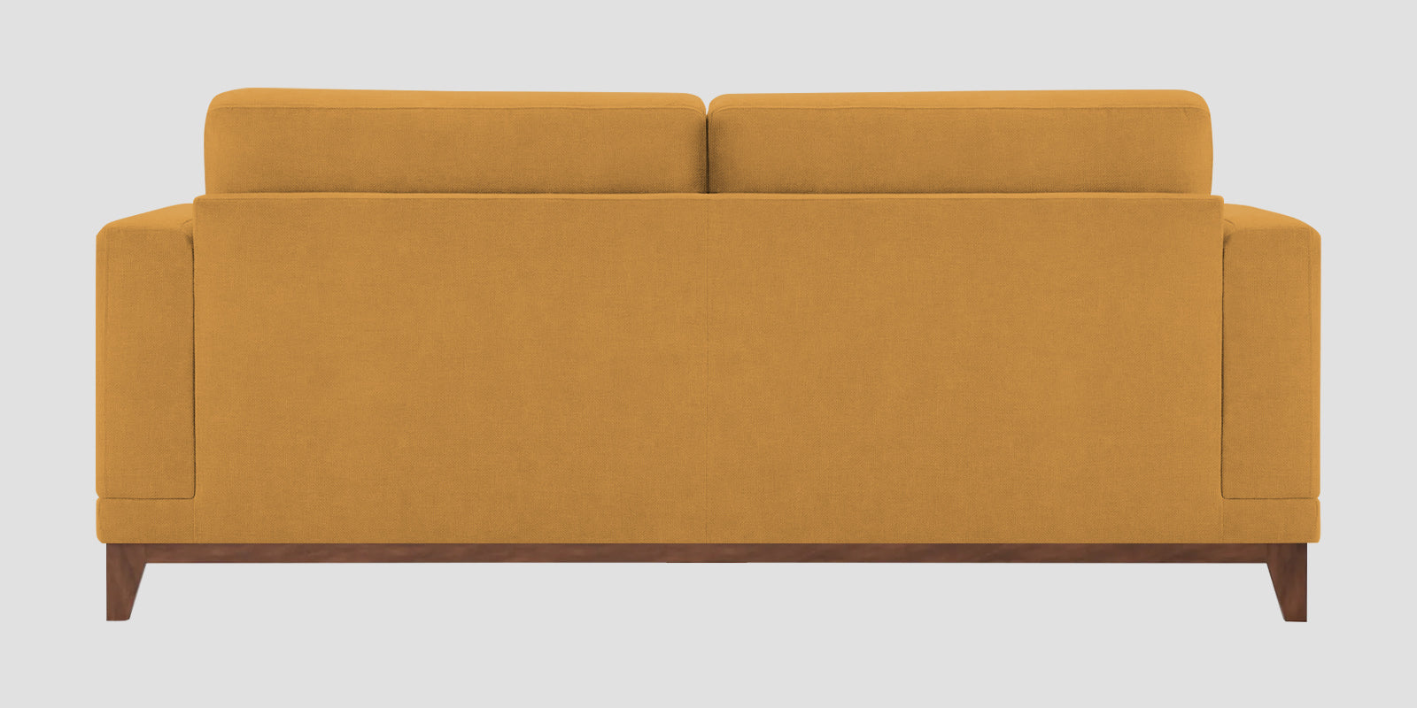 Esha Fabric 2 Seater Sofa In Corn Yellow Colour - Febonic Living