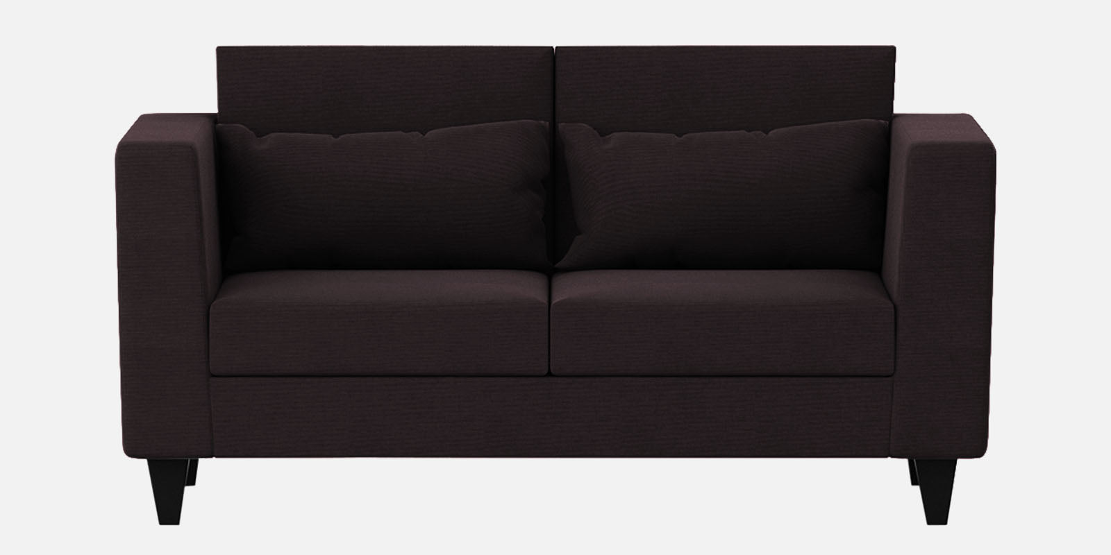 Nipul Fabric 2 Seater Sofa In Cara Brown Colour - Febonic Living