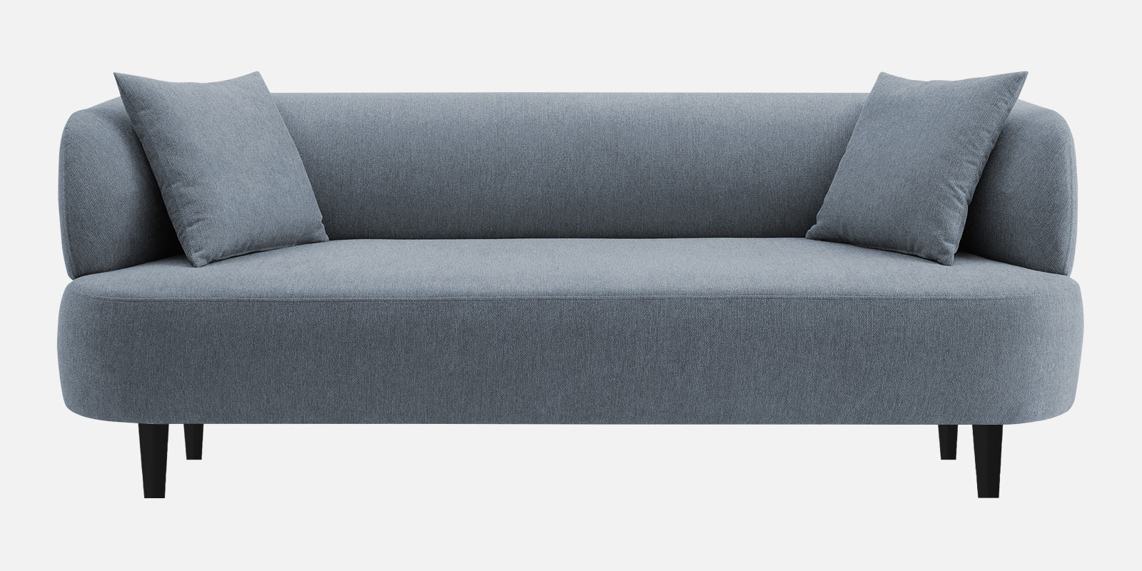 Carson Fabric 3 Seater Sofa In Indigo Blue Colour - Febonic Living