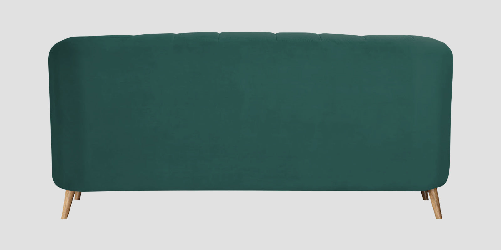 Kaylee Velvet 3 Seater Sofa In Pine green Colour - Febonic Living