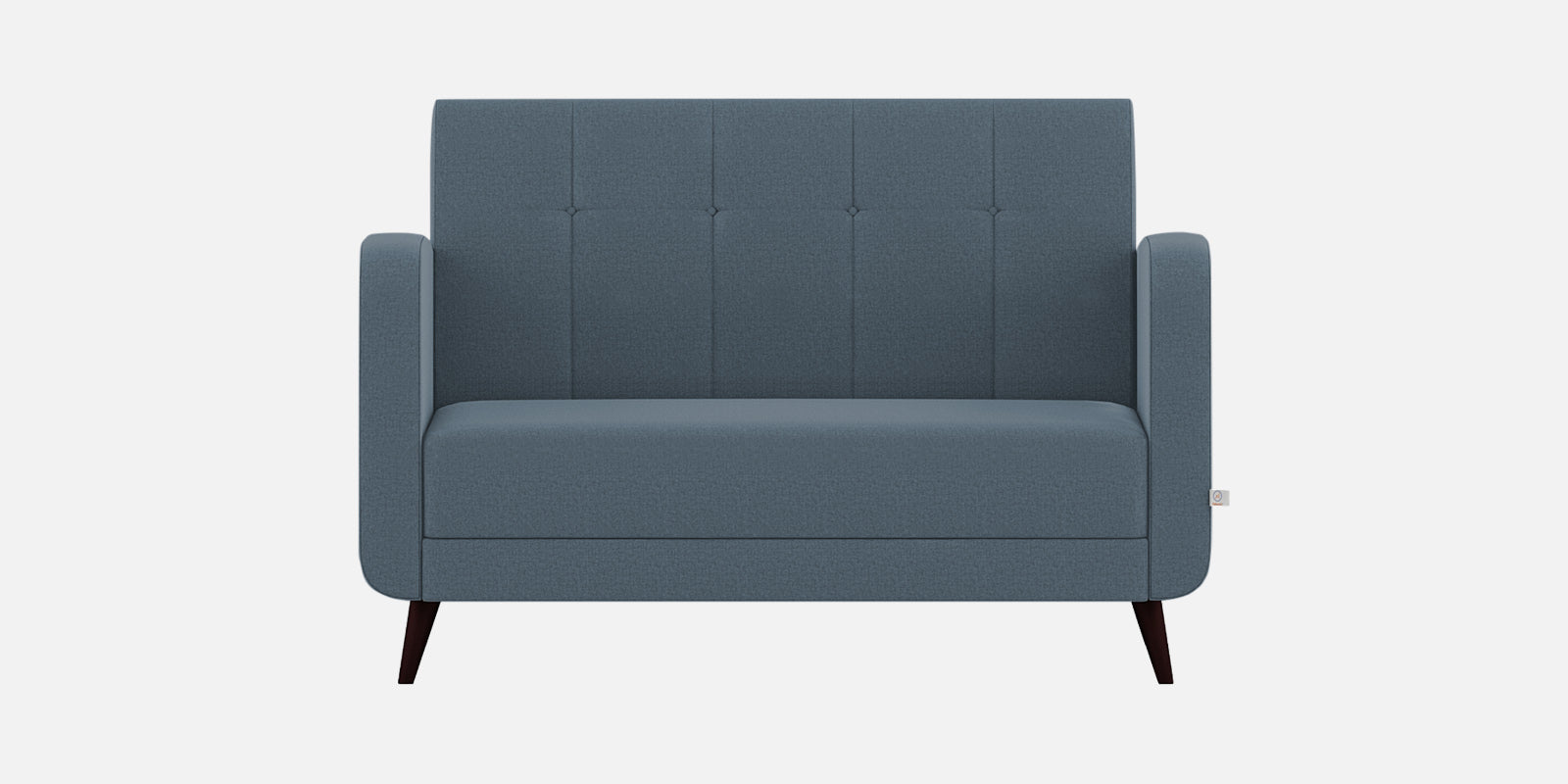 Wiki Velvet 2 Seater Sofa In Oxford Blue Colour - Febonic Living