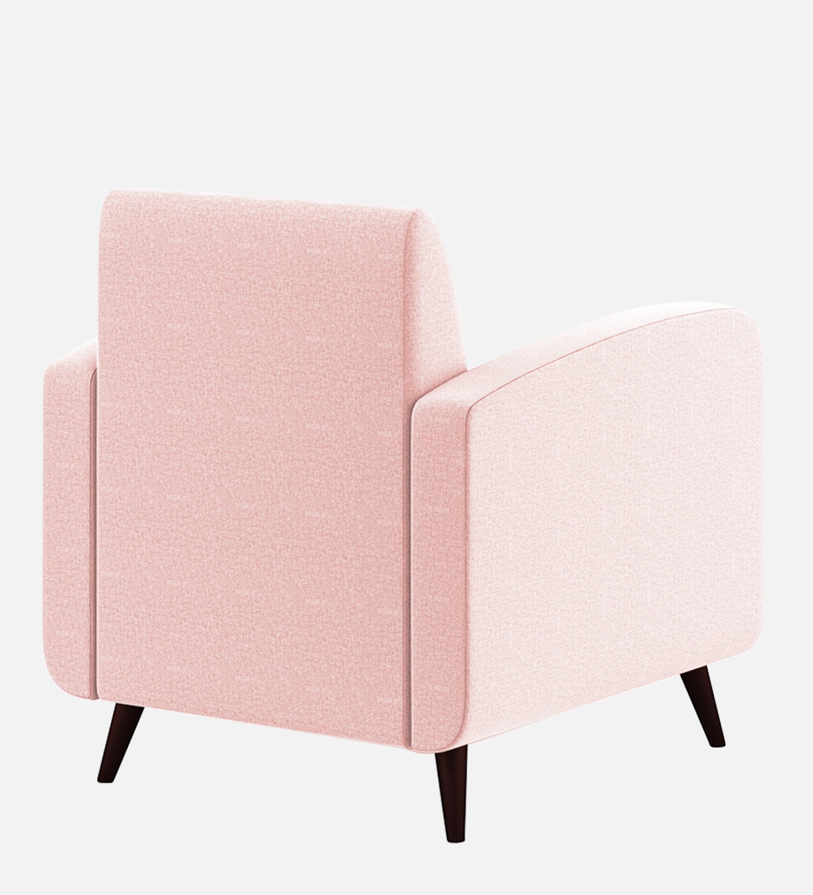 Wiki Velvet 1 Seater Sofa In Millennial Pink Colour - Febonic Living