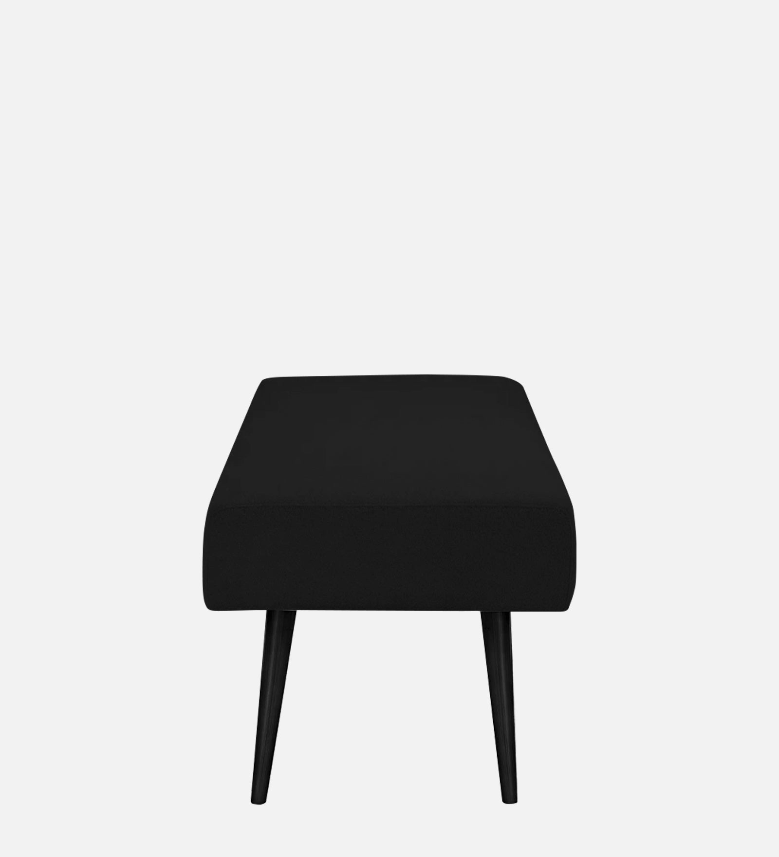 Orbit Fabric Bench In Zed Black Colour - Febonic Living