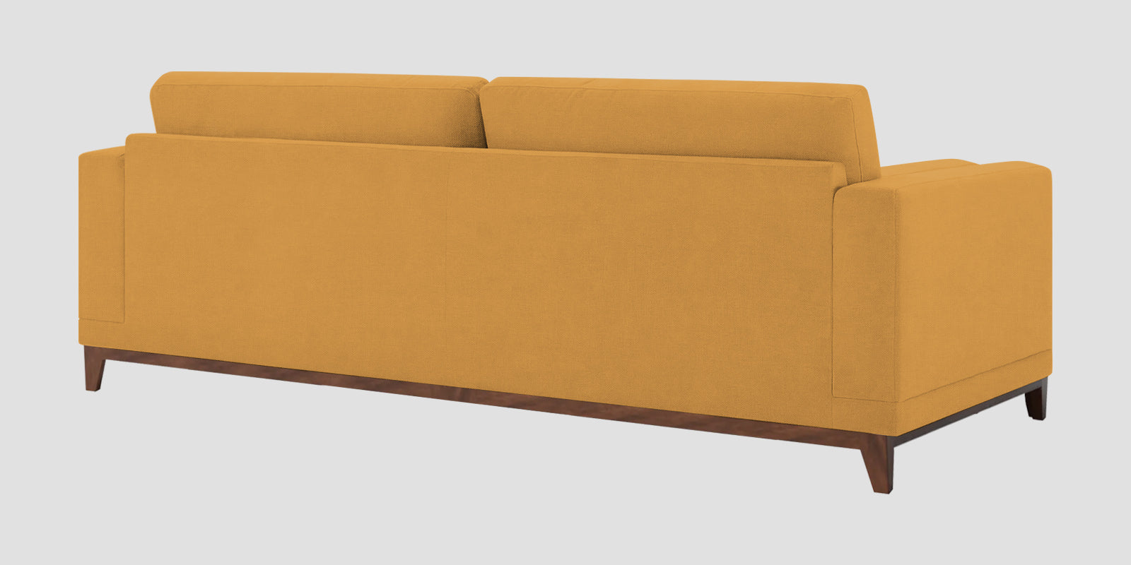 Esha Fabric 3 Seater Sofa In Corn Yellow Colour - Febonic Living