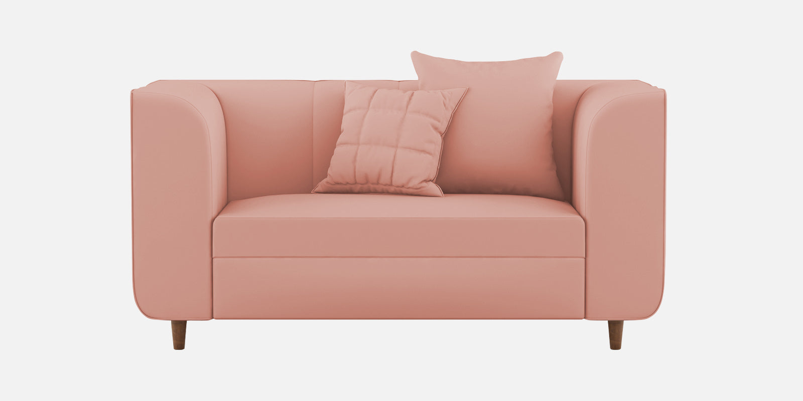 Sumo Velvet 2 Seater Sofa In Blush Pink Colour - Febonic Living