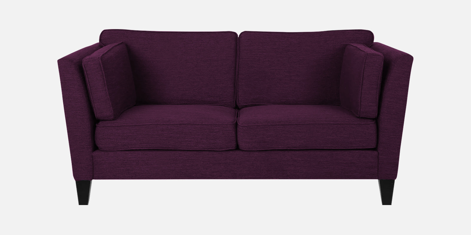 Nigar Fabric 2 Seater Sofa In Greek Purple Colour - Febonic Living