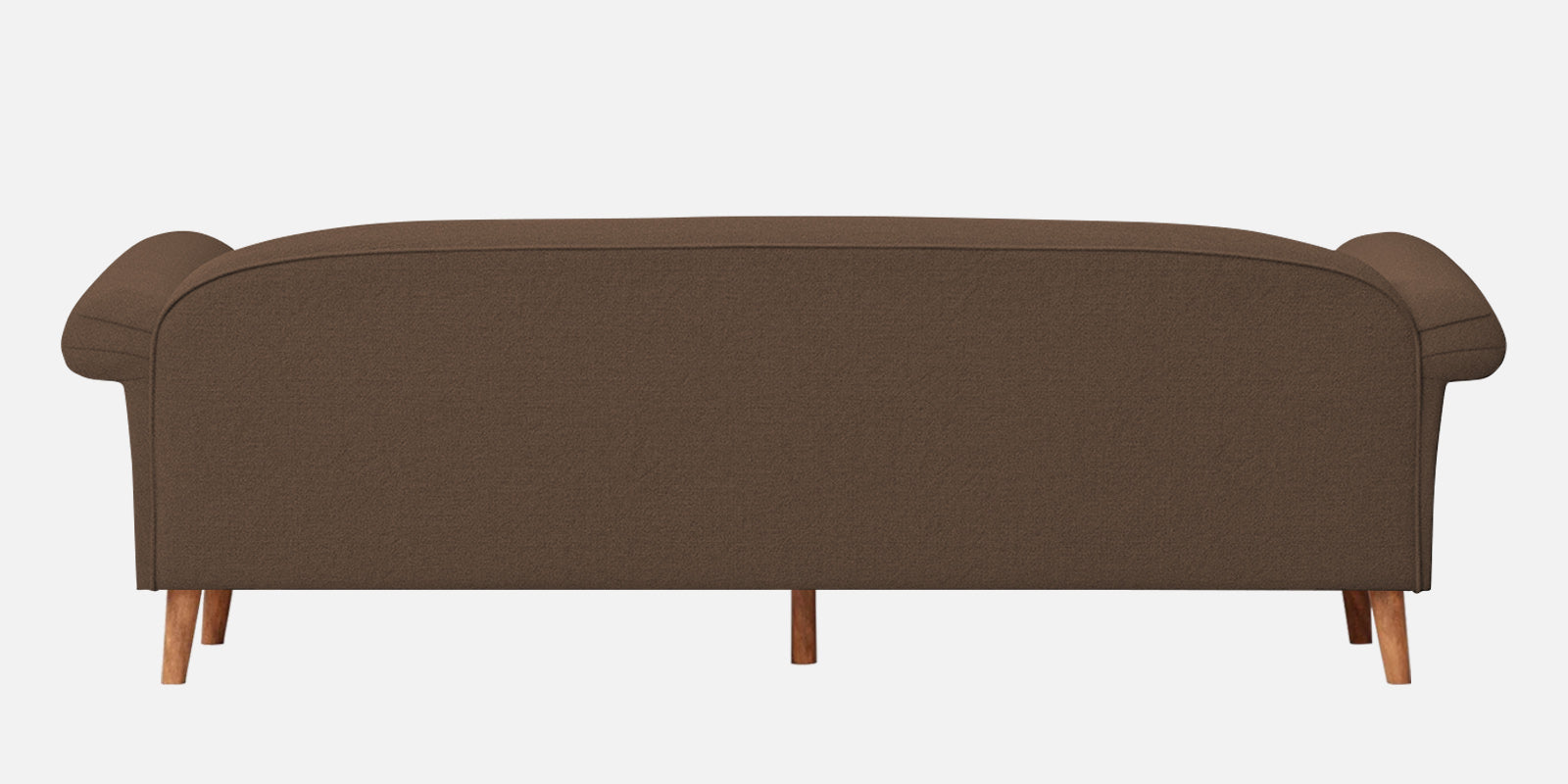 Barber Fabric 3 Seater Sofa In Rose Brown Colour - Febonic Living