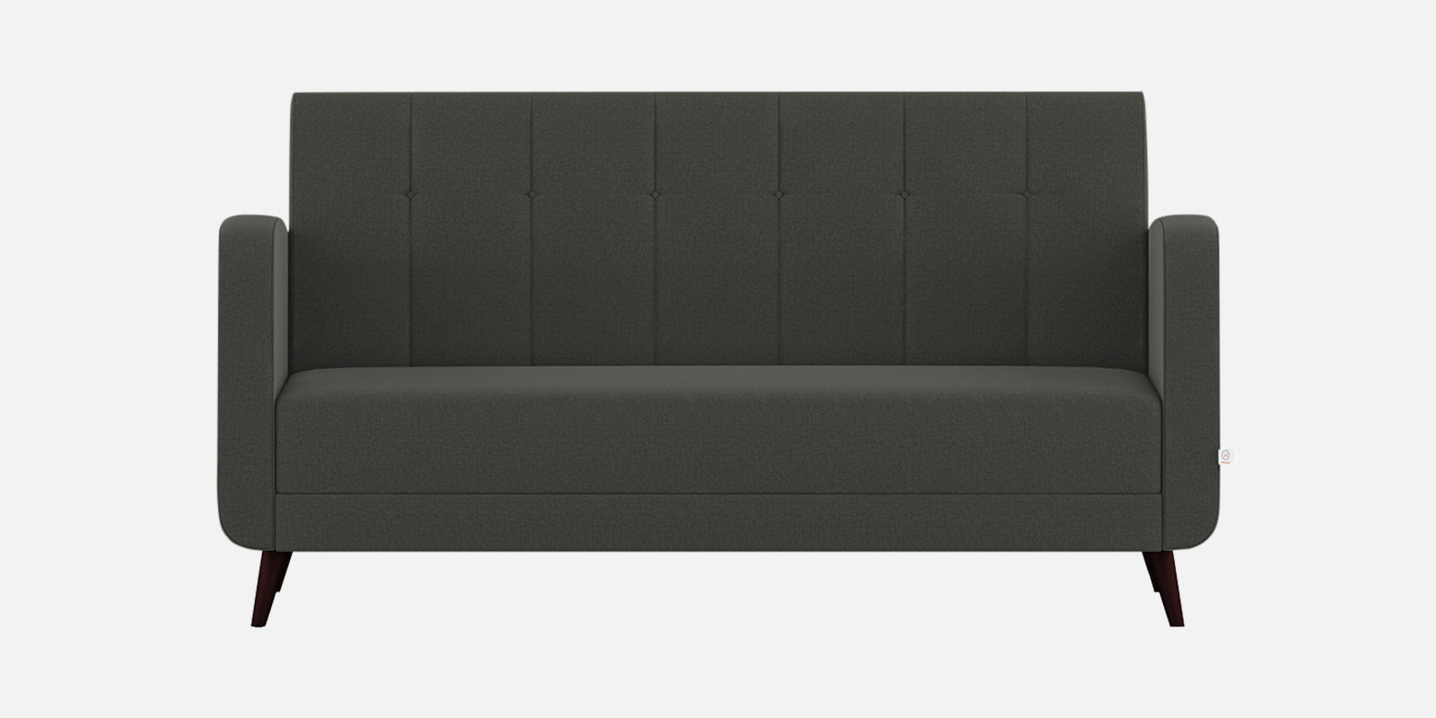 Wiki Velvet 3 Seater Sofa in Hory Grey Colour
