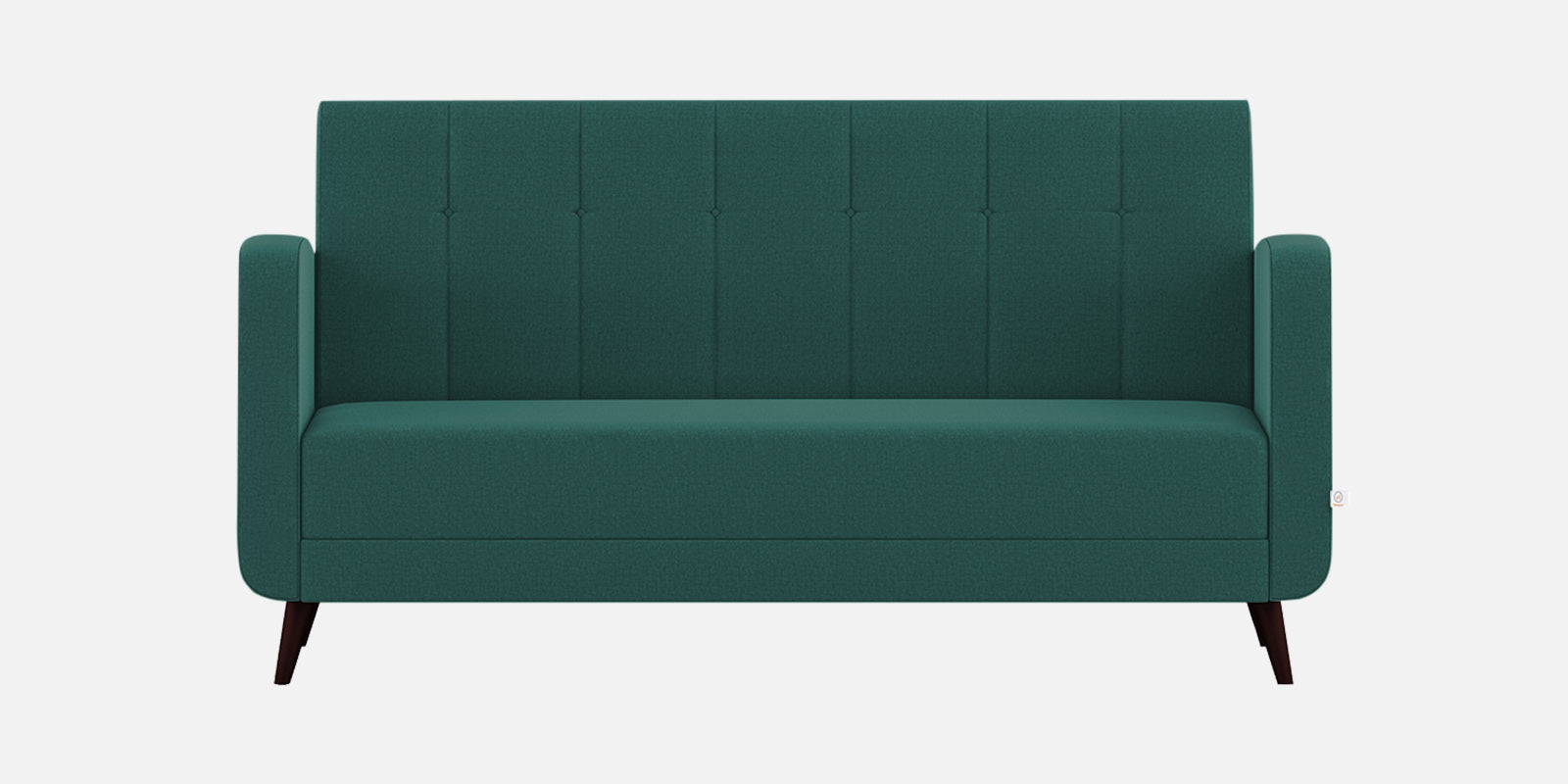 Wiki Velvet 3 Seater Sofa In Pine green Colour - Febonic Living
