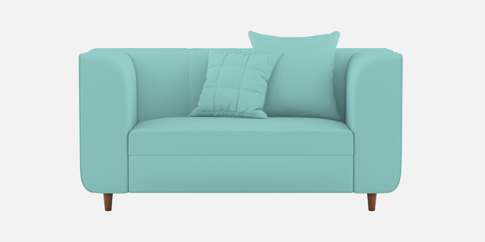 Sumo Velvet 2 Seater Sofa In Barmunda Aqua Colour - Febonic Living