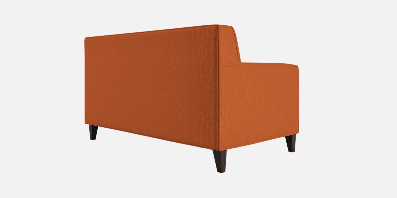 Miller Fabric 2 Seater Sofa In Vivid Orange Colour - Febonic Living