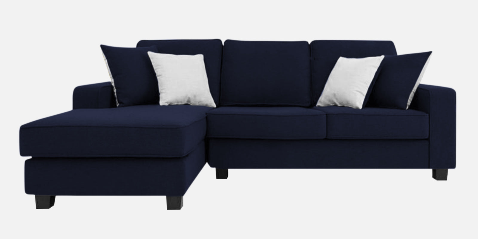 Ladybug Fabric RHS Sectional Sofa (2+Lounger) In Royal Blue Colour - Febonic Living