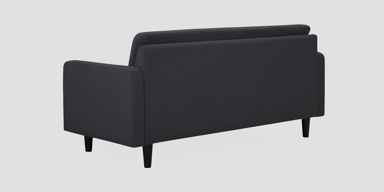 Noha Fabric 2 Seater Sofa In Charcoal Grey Colour - Febonic Living