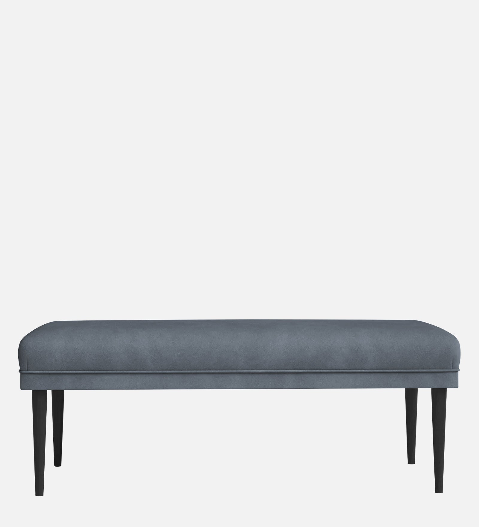Summer Fabric Bench In Indigo Blue Colour - Febonic Living