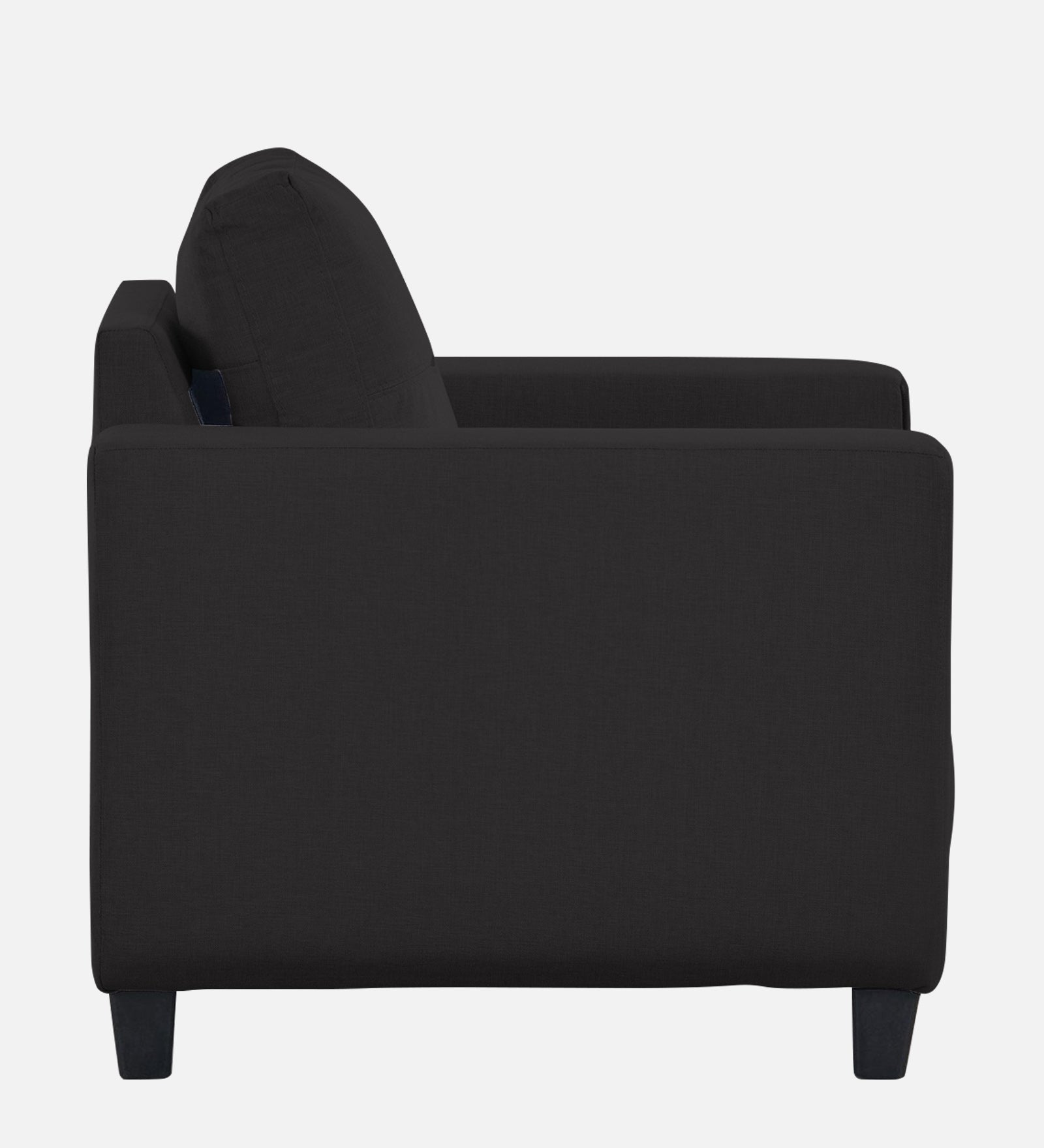 Perry Fabric 1 Seater Sofa In Maba Grey Colour - Febonic Living