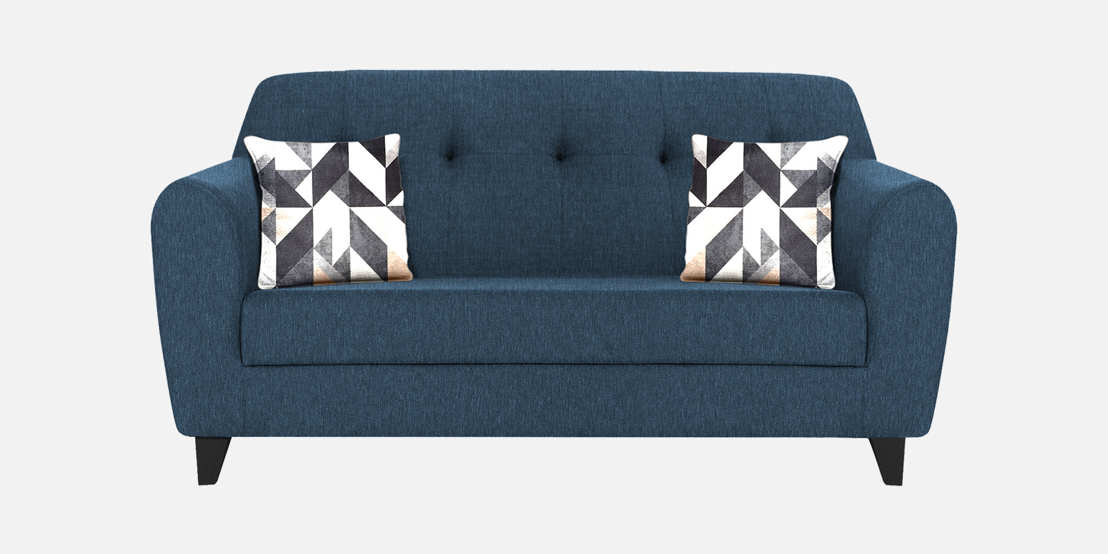 Melaan Fabric 2 Seater Sofa In Light Blue Colour - Febonic Living