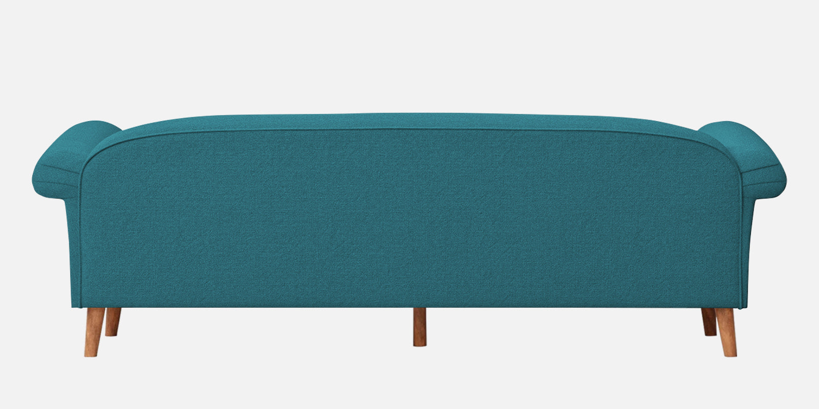 Barber Fabric 3 Seater Sofa In Water Blue Colour - Febonic Living