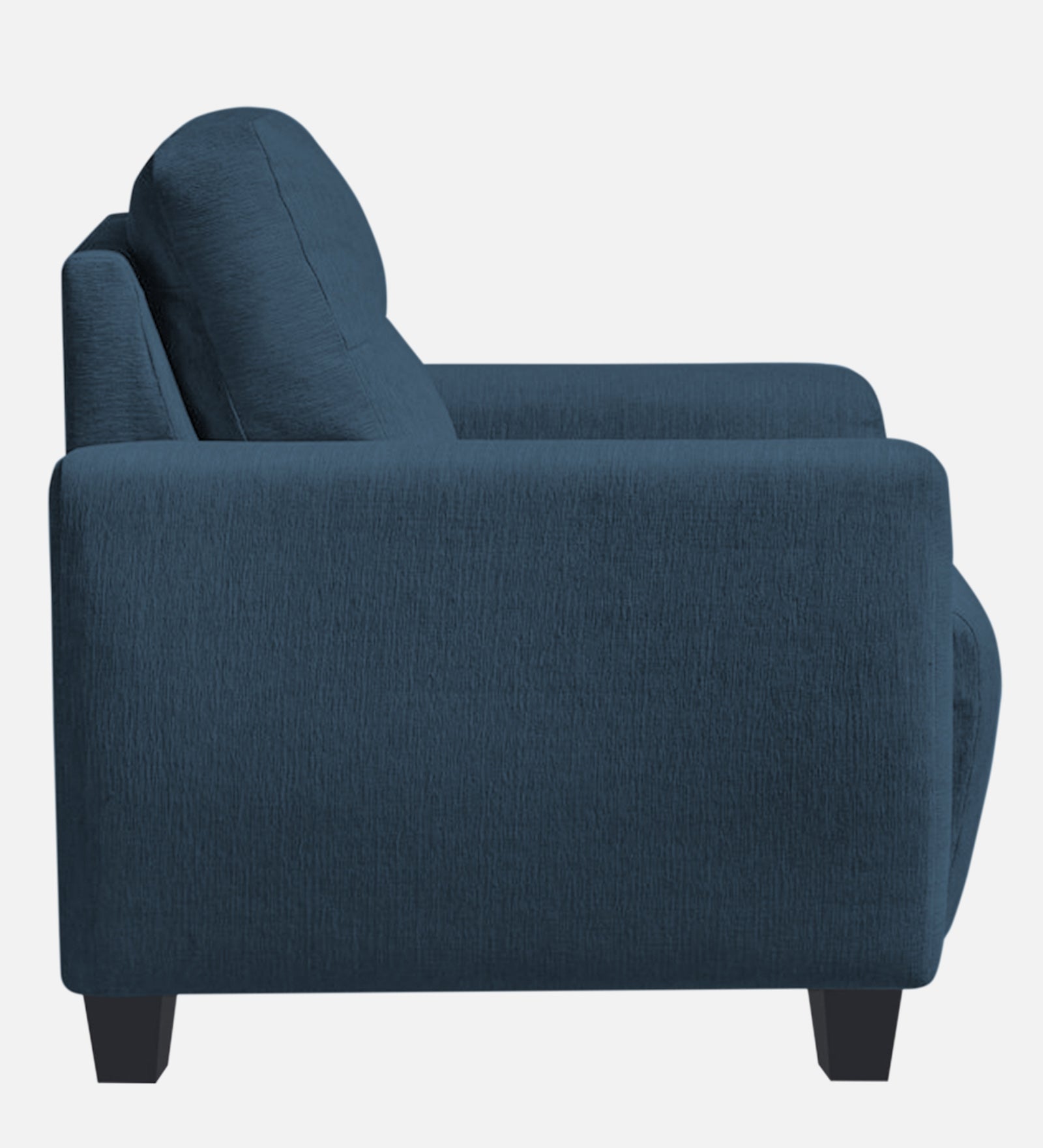 Bakadi Fabric 1 Seater Sofa In Light Blue Colour - Febonic Living
