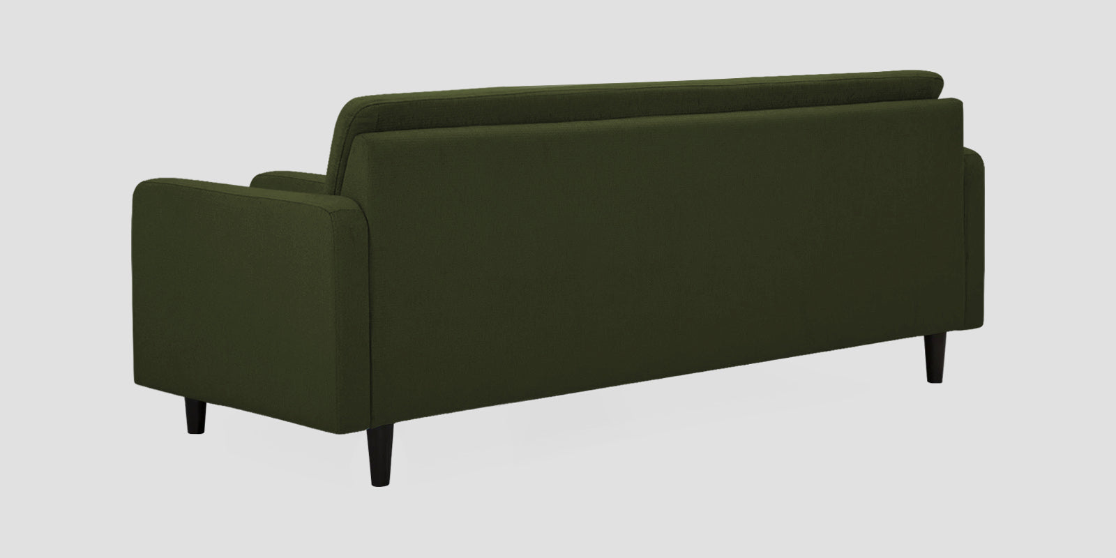 Noha Fabric 3 Seater Sofa In Olive Green Colour - Febonic Living