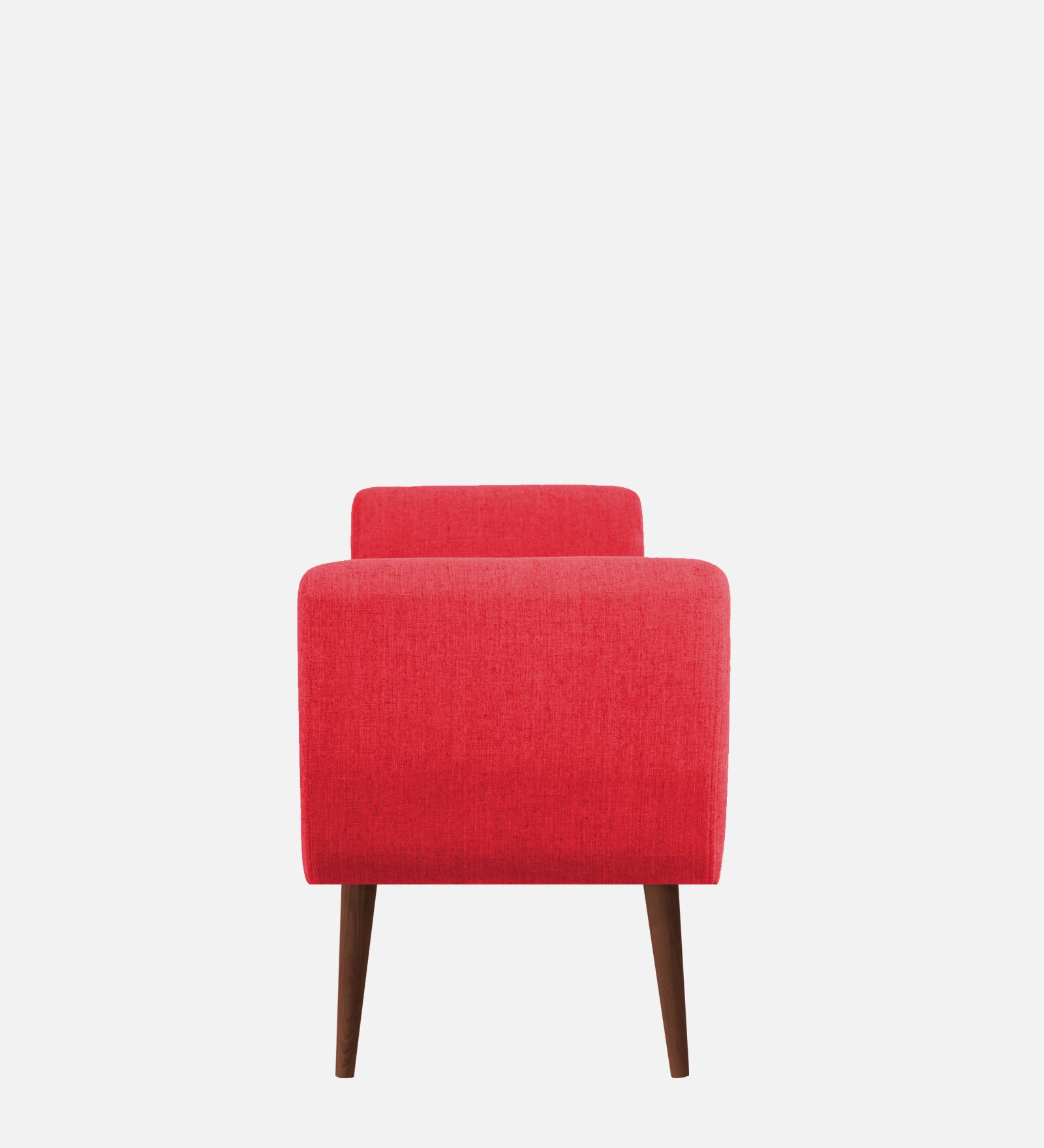 Cartes Velvet Bench In Ox Blood Maroon Colour - Febonic Living