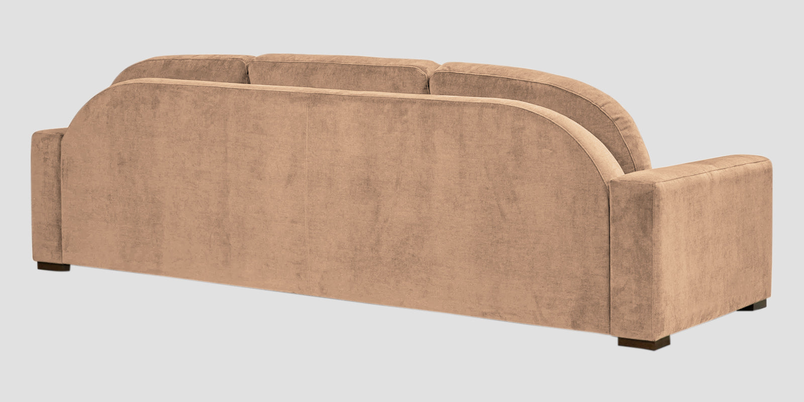 Dara Fabric 3 Seater Sofa In Cosmic Beige Colour