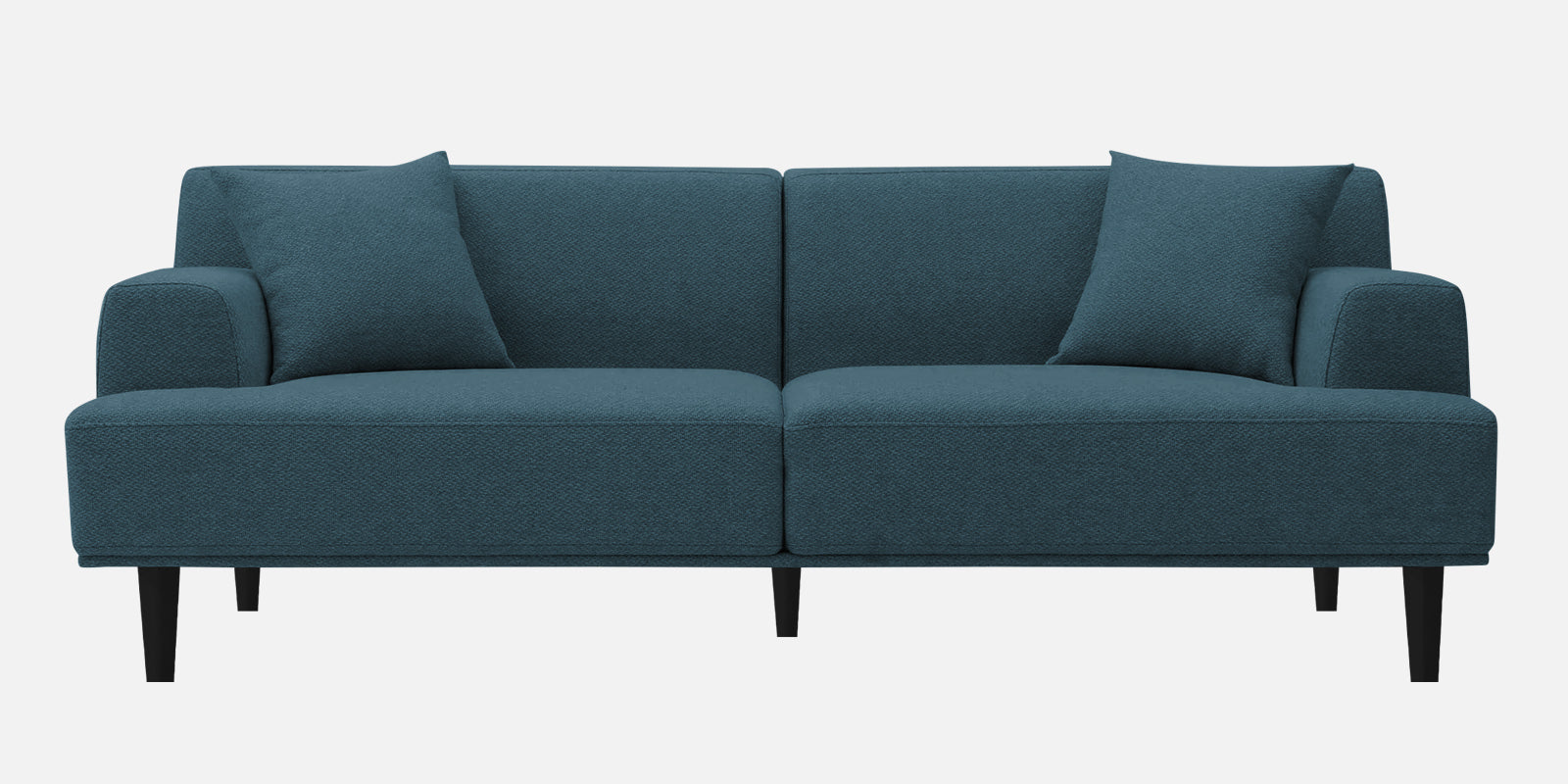 Cobby Fabric 3 Seater Sofa In Harbour Blue Colour - Febonic Living