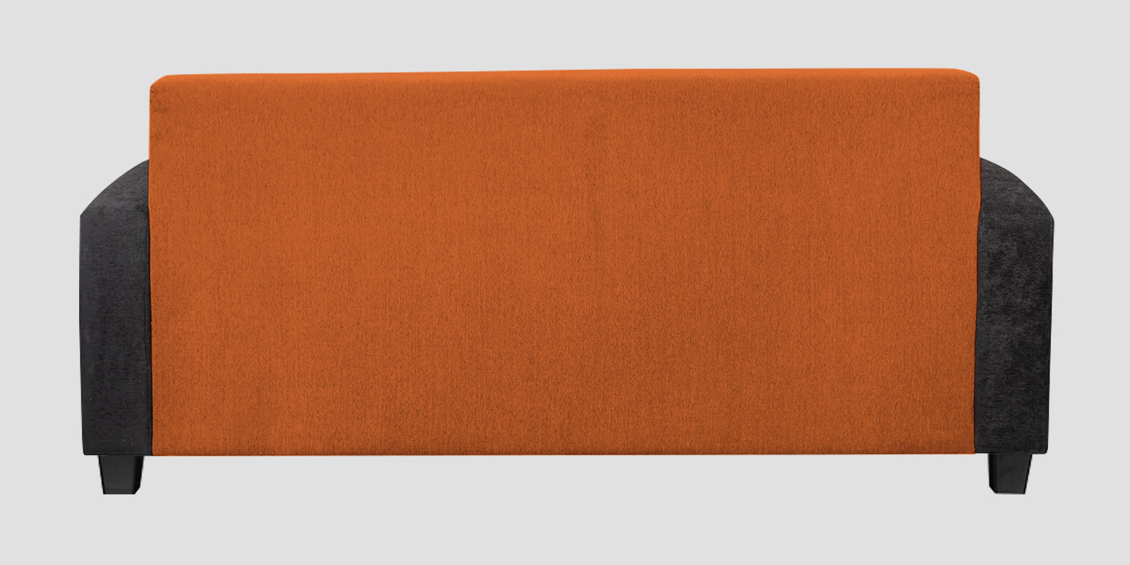 Alex Fabric 3 Seater Sofa In Vivid Orange Colour - Febonic Living