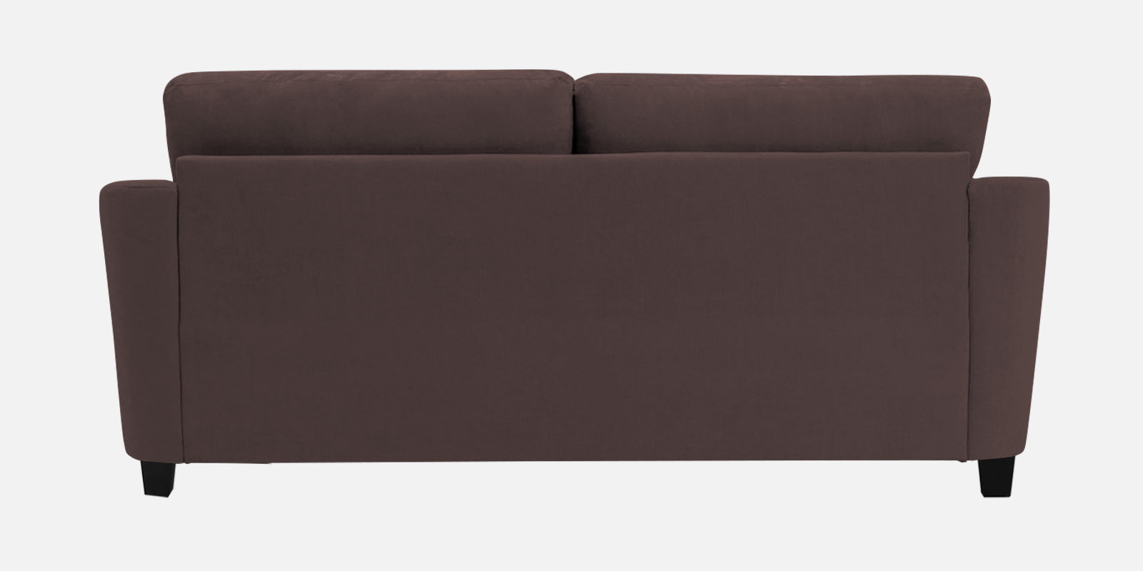 Mulan Fabric 2 Seater Sofa In Night Brown Colour - Febonic Living