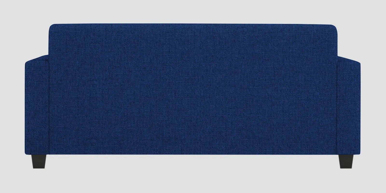 Lipu Fabric 3 Seater Sofa In Royal Blue Colour Febonic Living