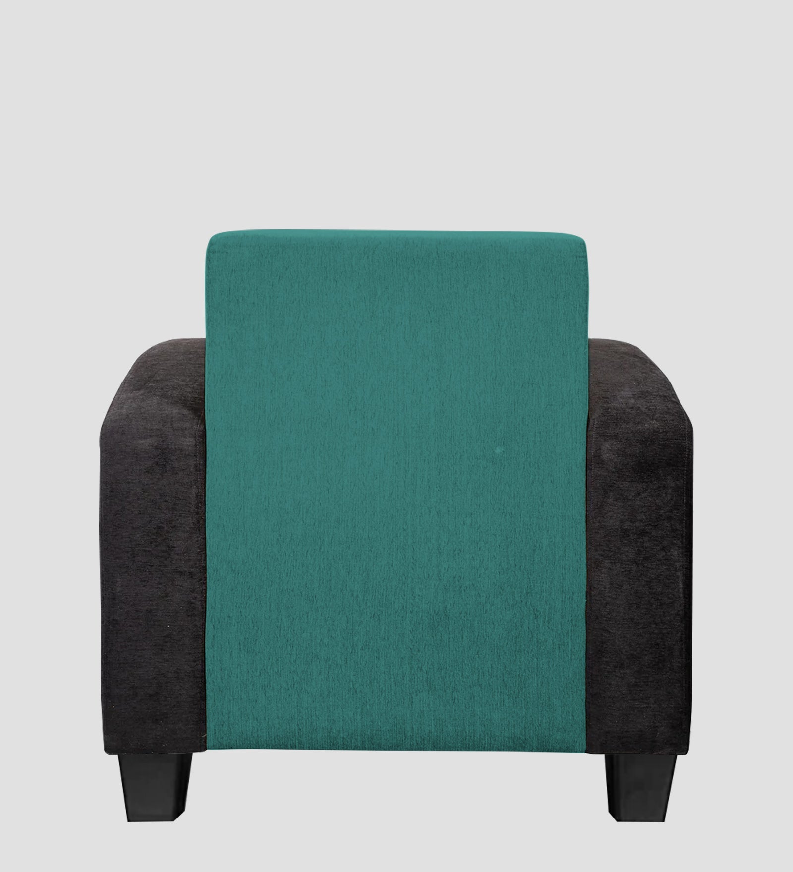 Alex Fabric 1 Seater Sofa In Sea Green Colour - Febonic Living