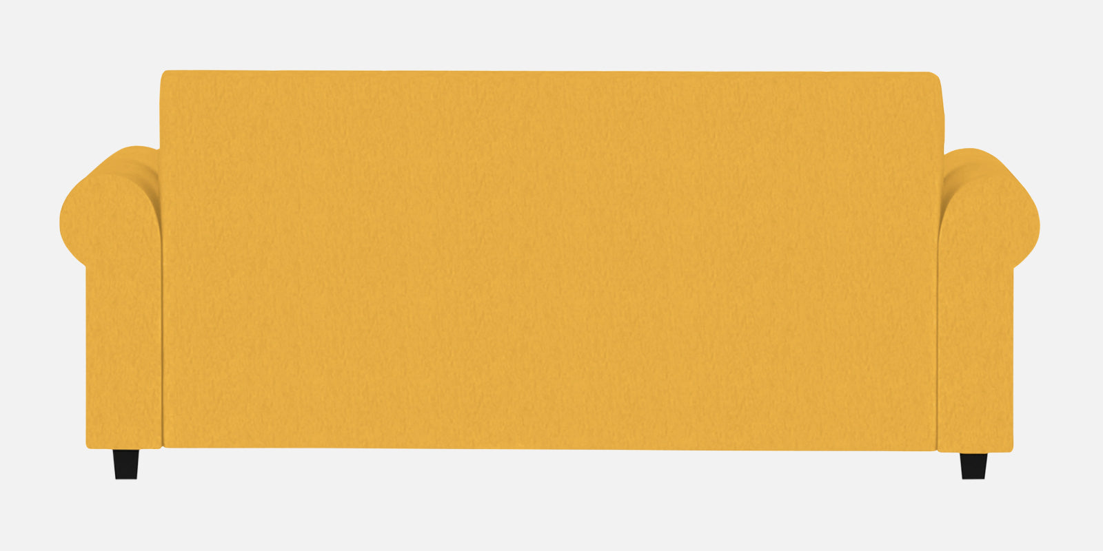 Derado Fabric 3 Seater Sofa In Bold Yellow Colour - Febonic Living