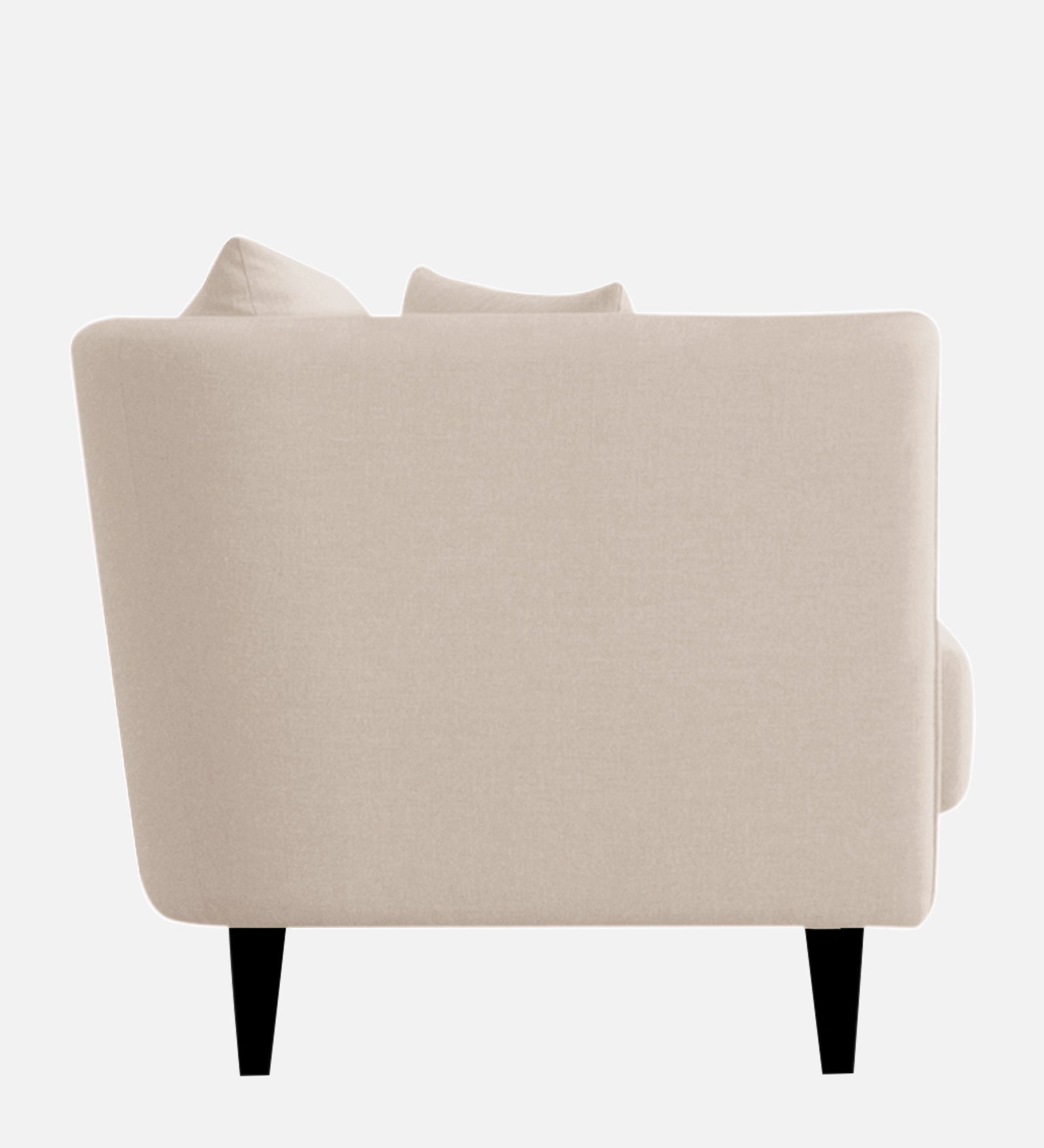 Norway Velvet 1 Seater Sofa In Camel Beige Colour - Febonic Living