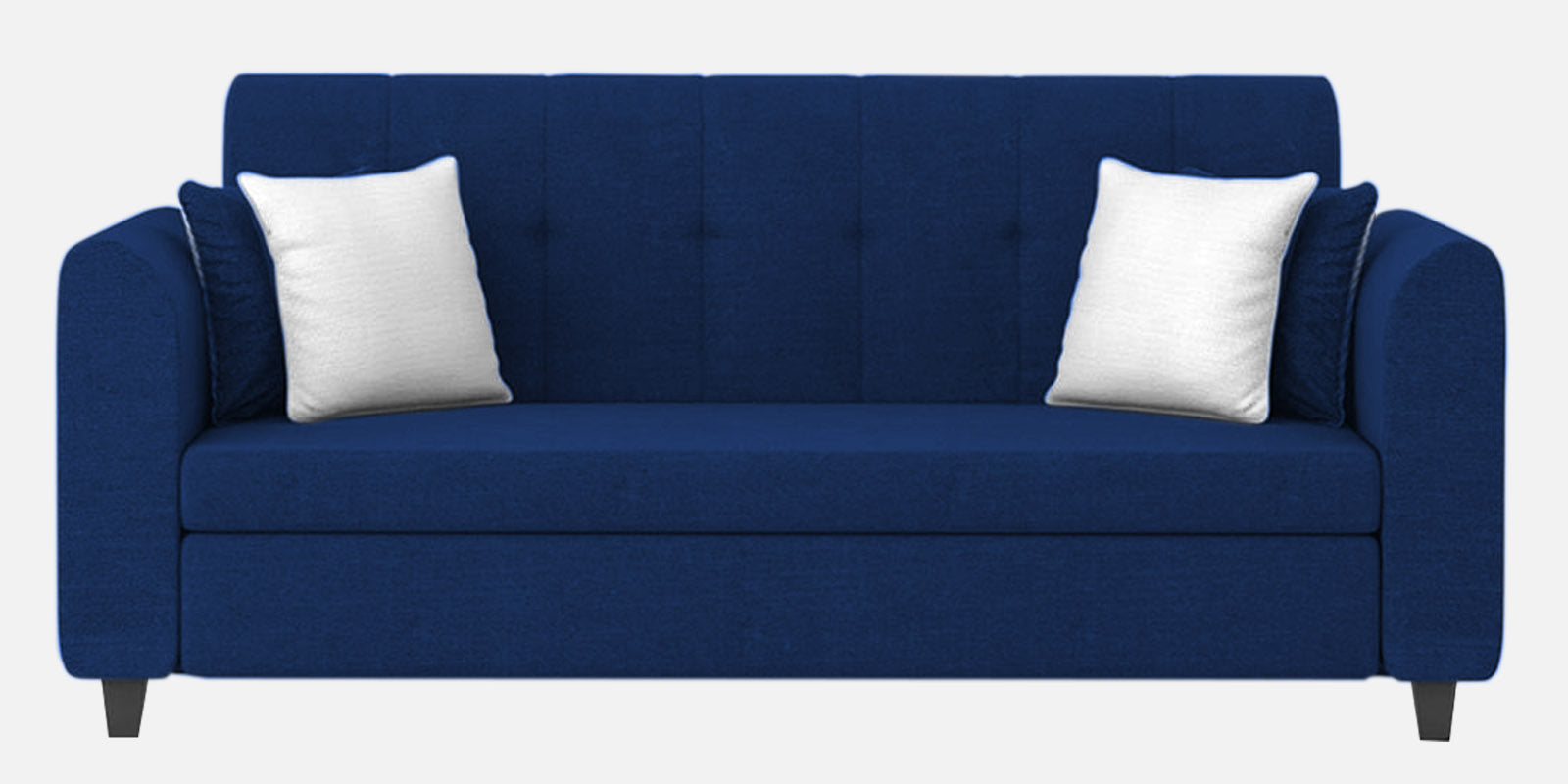 Denmark Fabric 3 Seater Sofa In Royal Blue Colour - Febonic Living
