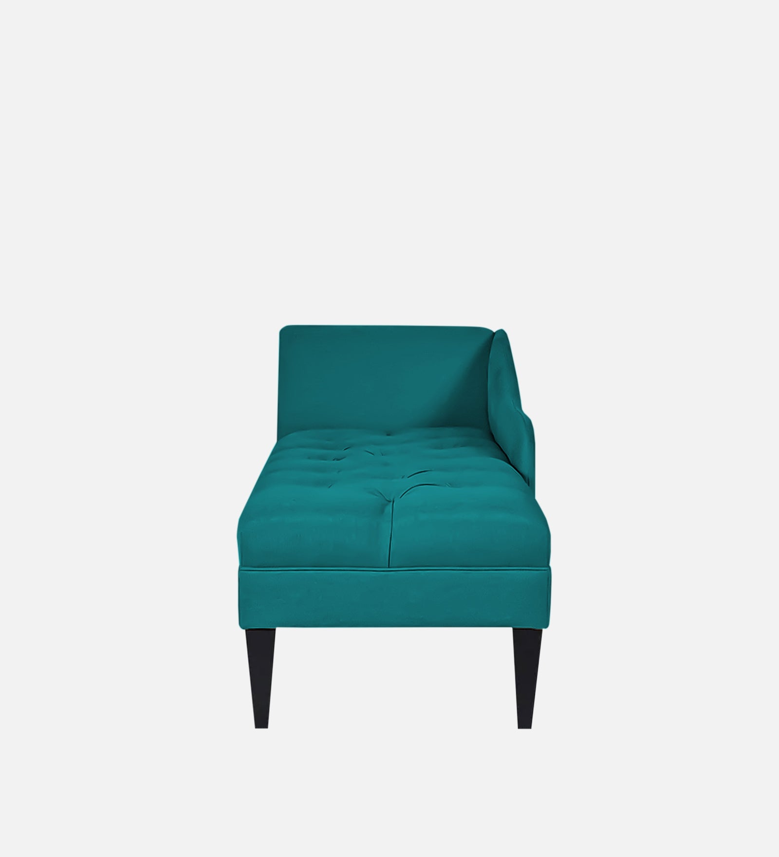 Adria Fabric RHS Chaise Lounger In Sea Green Colour - Febonic Living