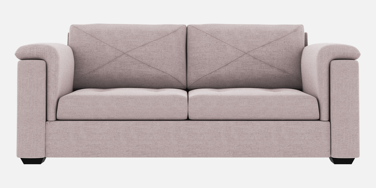 Andres Fabric 3 Seater Sofa In Orchid Beige Colour - Febonic Living