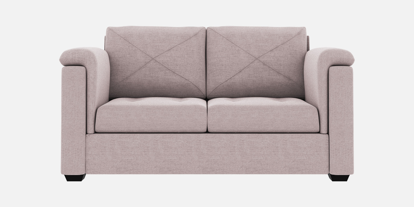 Andres Fabric 2 Seater Sofa In Orchid Beige Colour - Febonic Living