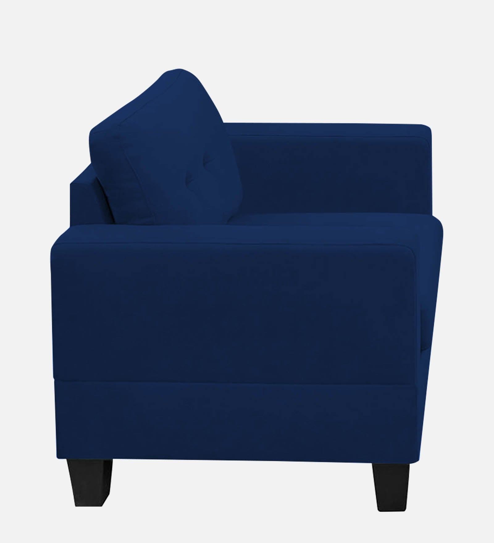 Thomas Fabric 1 Seater Sofa In Royal Blue Colour - Febonic Living