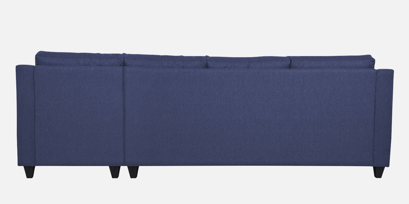 Welly Fabric LHS Sectional Sofa (3+Lounger) In Slate Blue Colour - Febonic Living