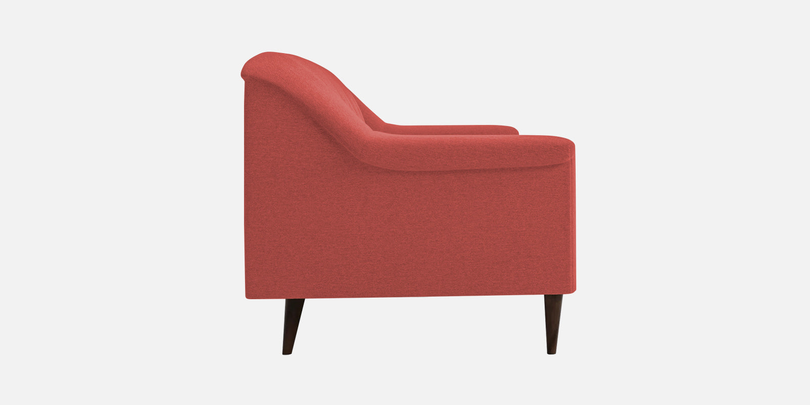 Homer Fabric 3 Seater Sofa In Salmon Pink Colour - Febonic Living