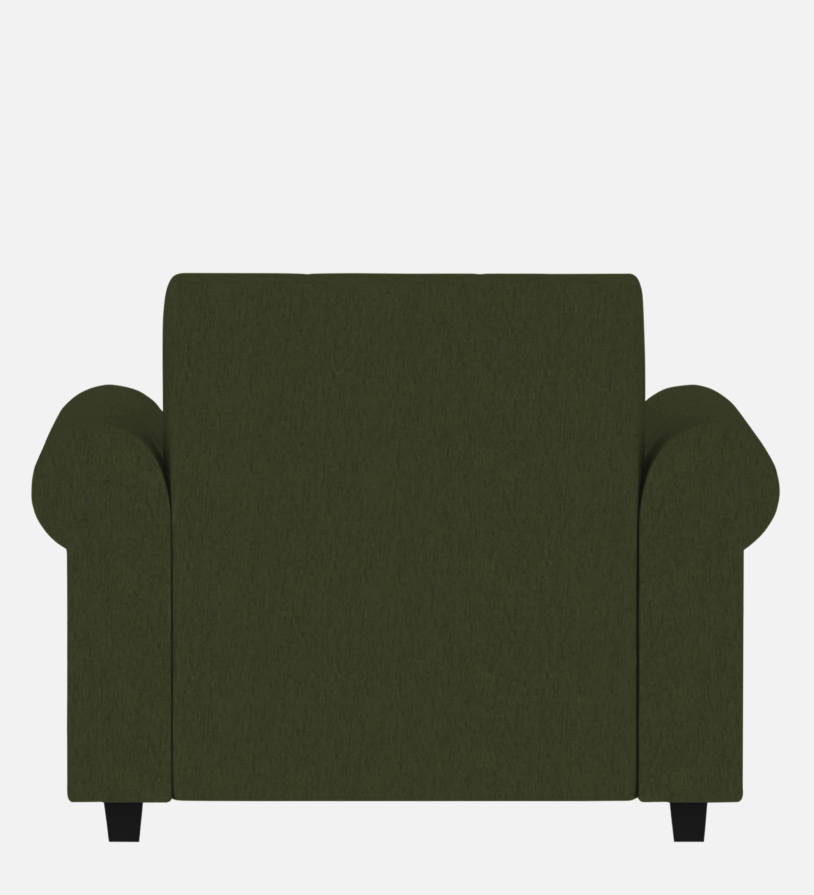 Derado Fabric 1 Seater Sofa In Olive Green Colour - Febonic Living