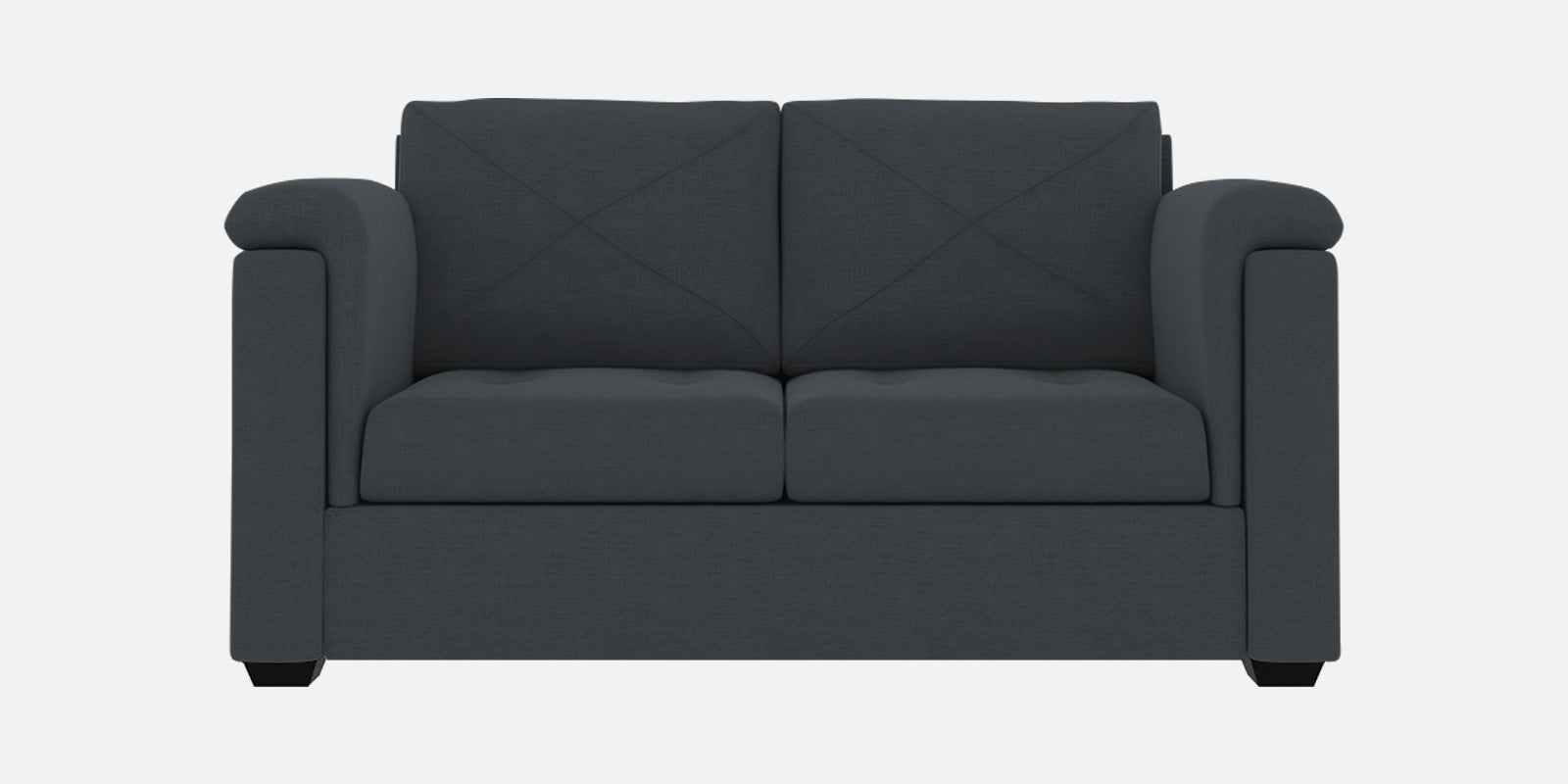 Andres Fabric 2 Seater Sofa In Dub Grey Colour - Febonic Living