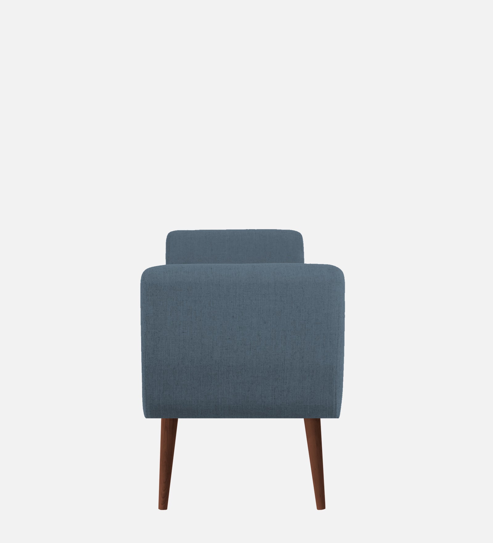 Cartes Velvet Bench In Oxford Blue Colour - Febonic Living